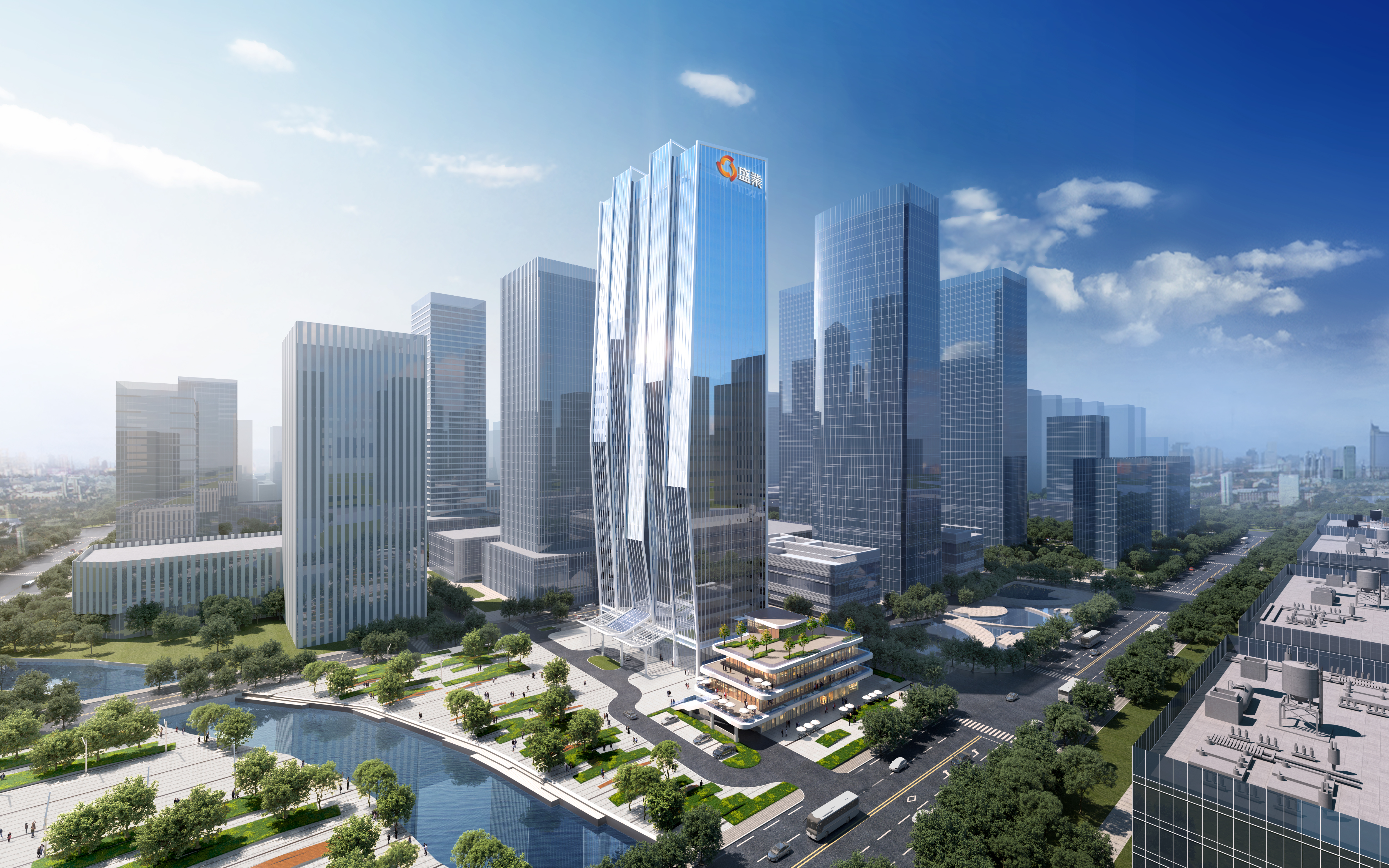 Congratulations on the topping out! The topping out ceremony of SY' East China Headquarters - "City of the Future AI" was successfully held