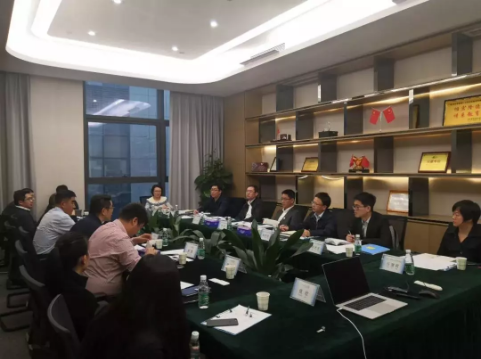 He Jie, director of Shenzhen Municipal Financial Regulatory, led the team to investigate companies, which were members of the association